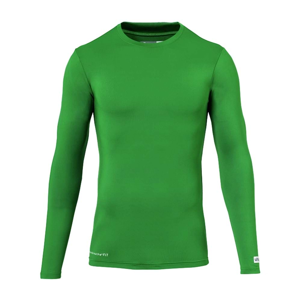 Uhlsport İçlik Pro Likralı Uzun Kol - Yeşil - XL