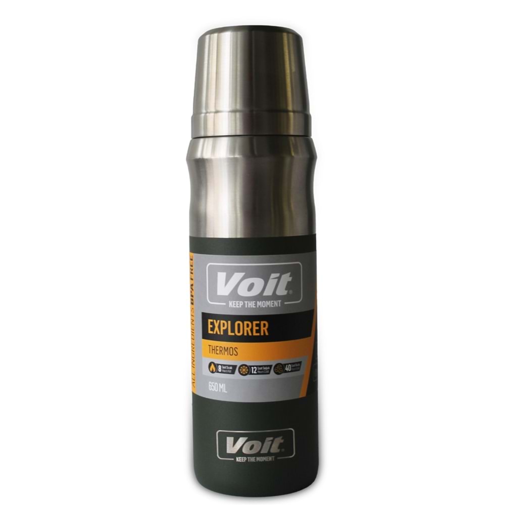Voit Explorer Termos 650 ML - Yeşil - STD