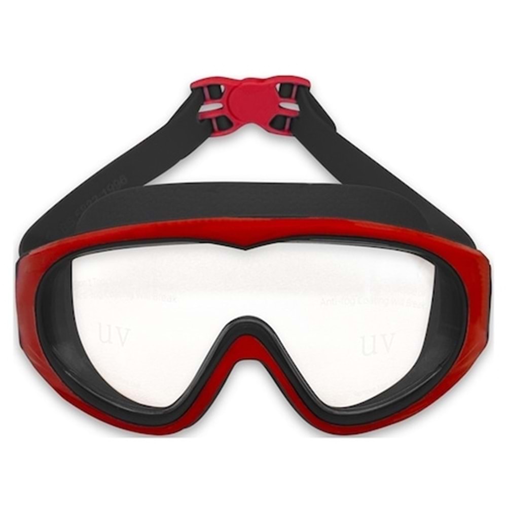 Voit Aero Yüzücü Gözlüğü Siyah-Kırmızı