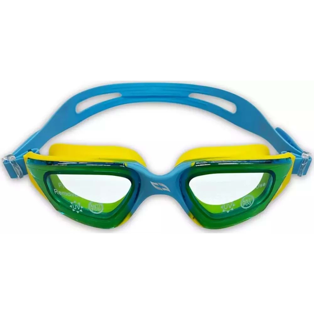 Voit Zoom Çocuk Yüzücü Gözlüğü Sarı-Mavi