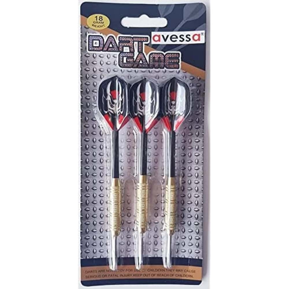 Avessa Dart Oku Çelik Uçlu 18 Gr 3Lü
