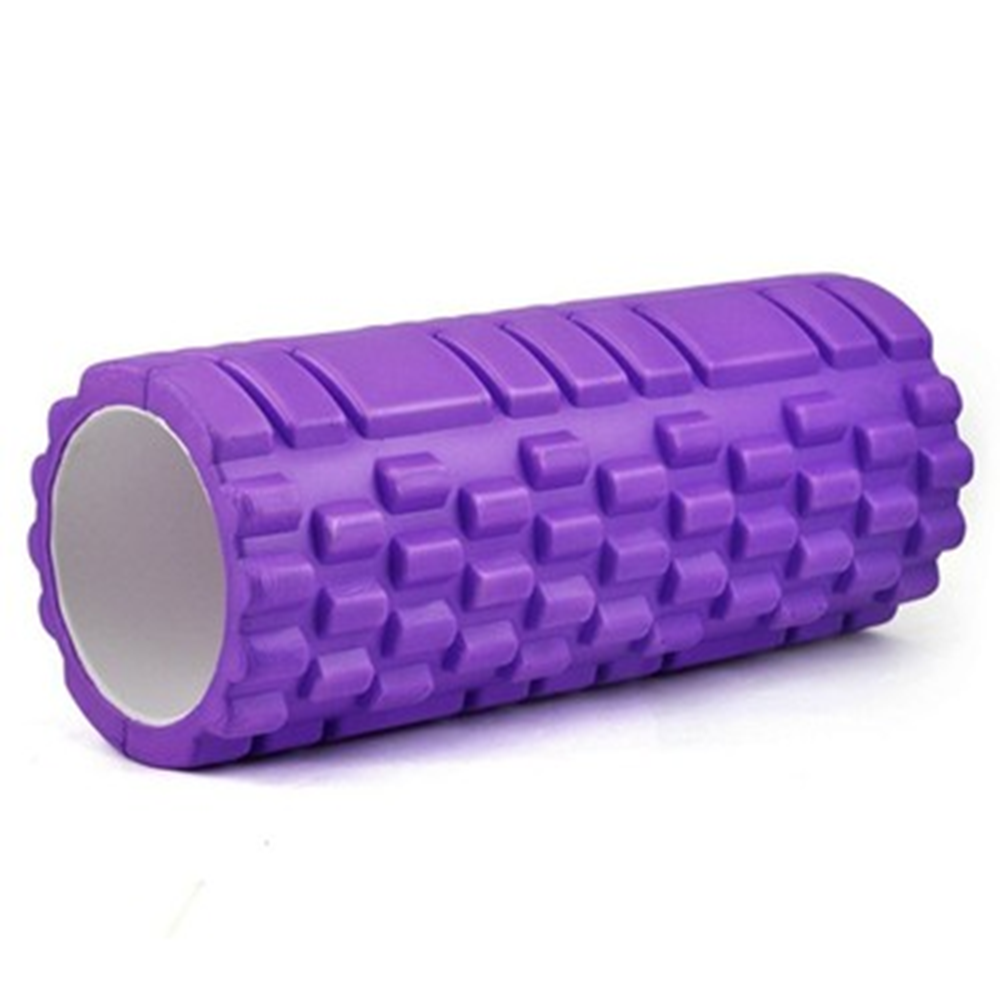 Black Foam Roller Tırtıklı - Mor - STD