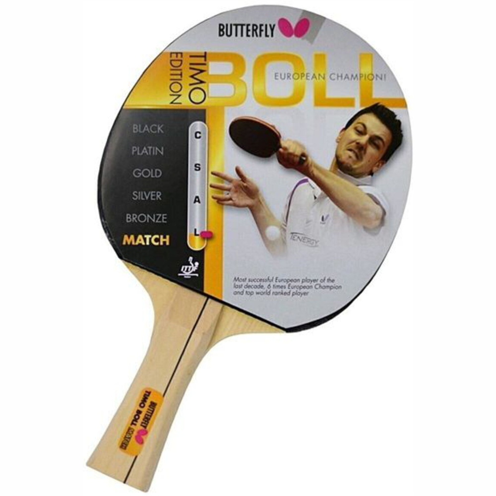 Butterfly Match Timo Boll Masa Tenisi Raketi