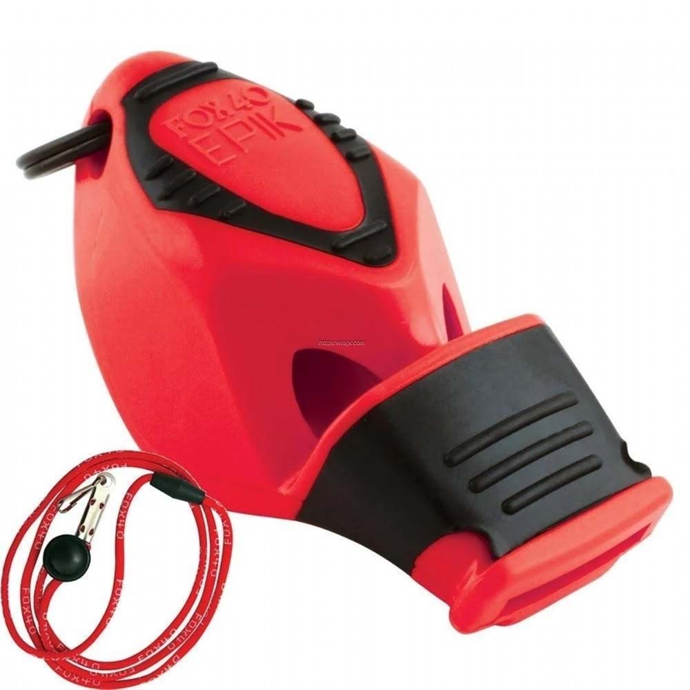 Fox40 Düdük Epik Cmg 115 Db İpli 8803 - Kırmızı - STD