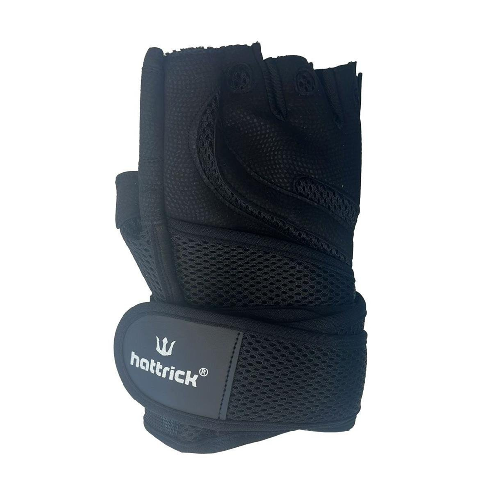 Hattrick Prexa Fitness Eldiveni - Siyah - XL