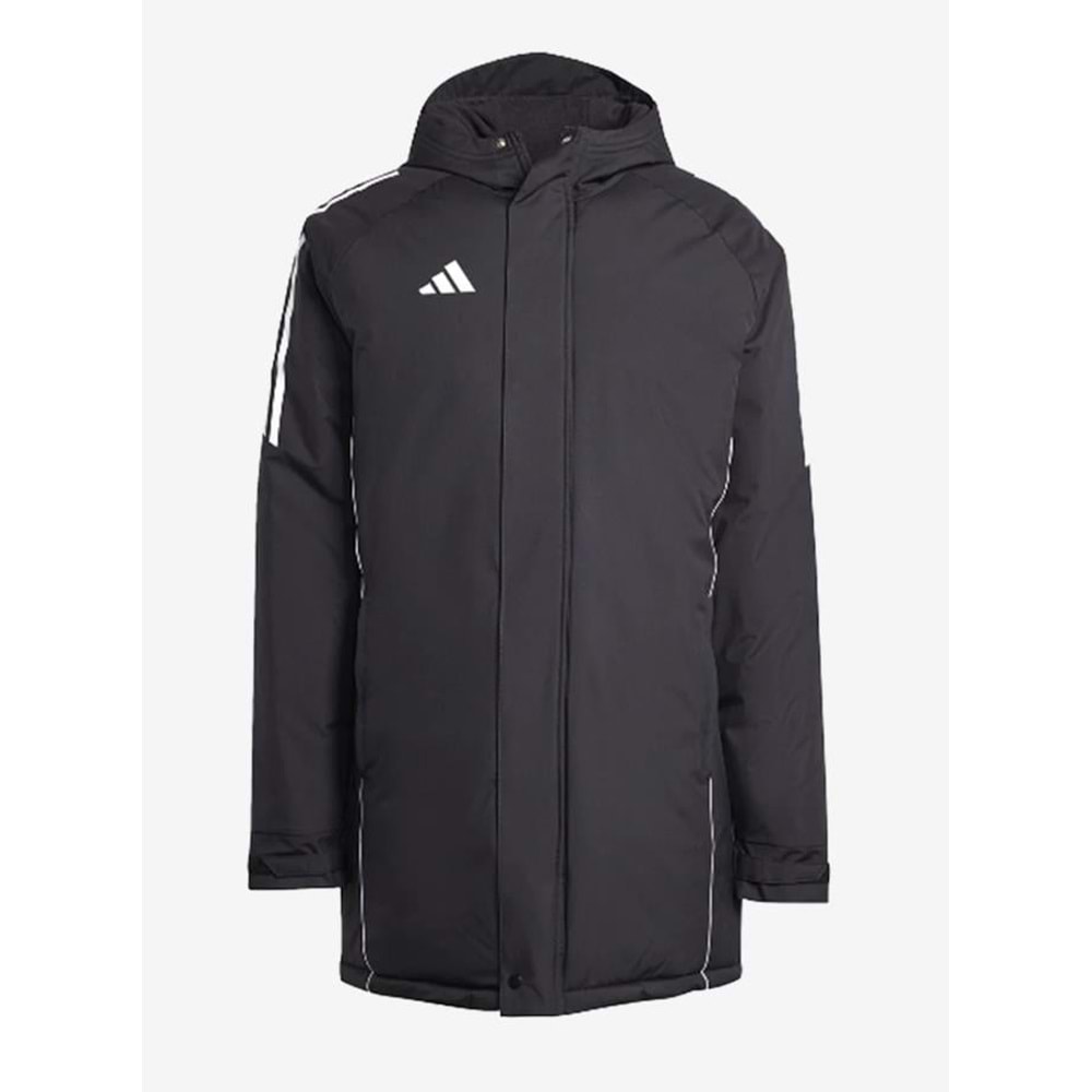 Adidas Tiro24 Parka Kaban - Siyah - 2XL