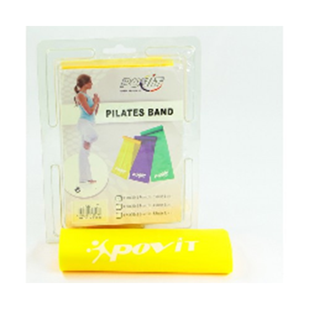Povit Pilates Band Tekli - Sarı - HAFİF