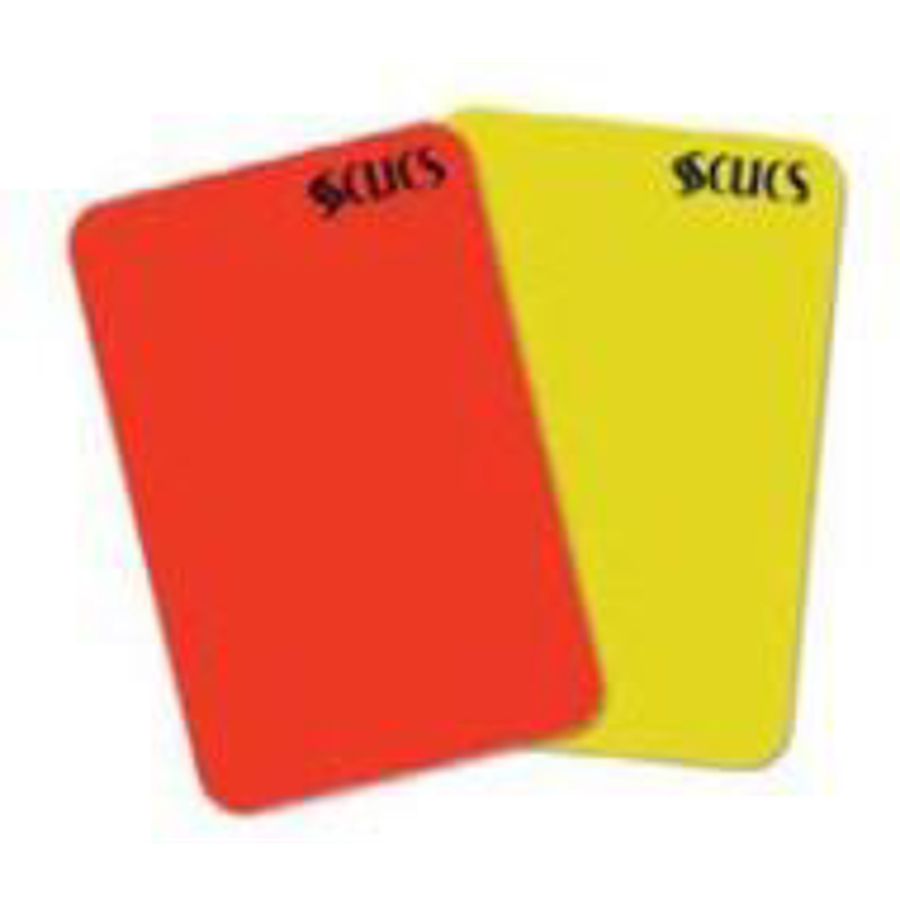 Scucs Hakem Kartı Sarı-Kırmızı