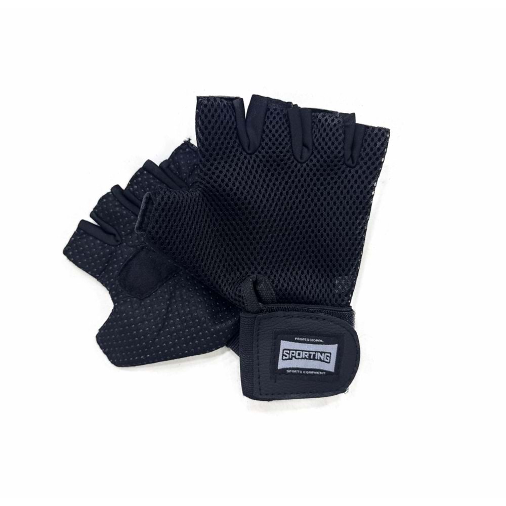 Sporting Fitnes Eldiveni BSE113 - Siyah - S