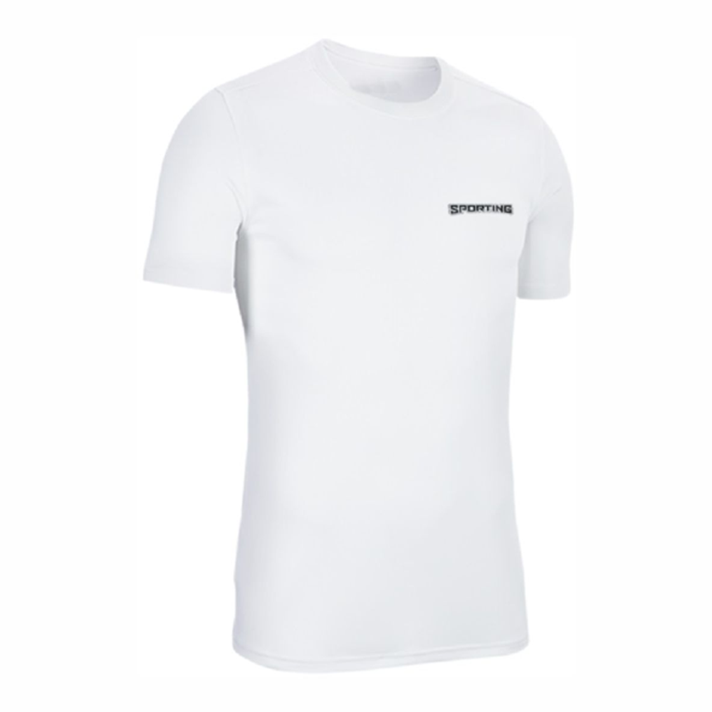 Sporting Basic Sıfır Yaka T-Shirt - Beyaz - L