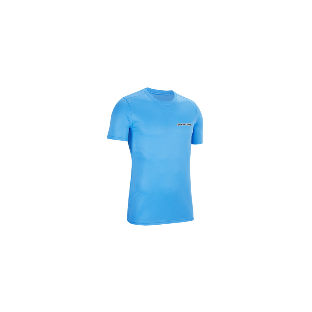Sporting Basic Sıfır Yaka T-Shirt - Turkuaz - 116