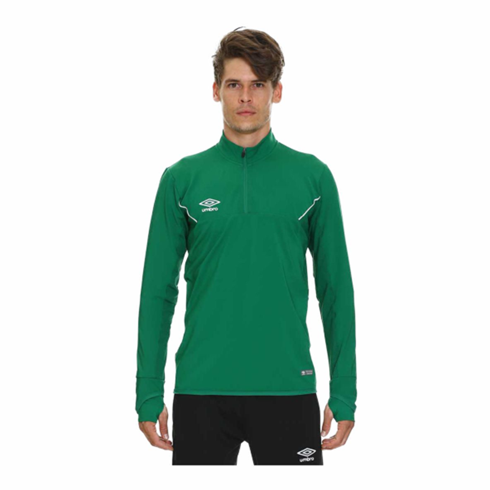 Umbro Drill Top Esala Antrenman Tek Üst - Yeşil - XL