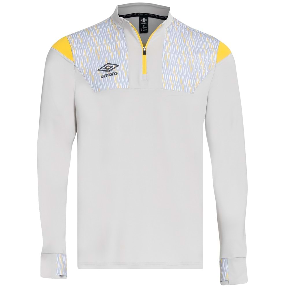 Umbro Diamond Training Sweat Antrenman Tek Üst - Gri - 3XL