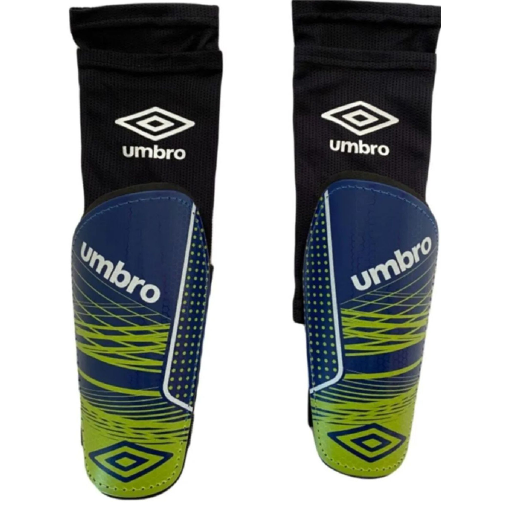 Umbro Shin Guard Tekmelik Çoraplı 21035U - Yeşil-Lacivert - M