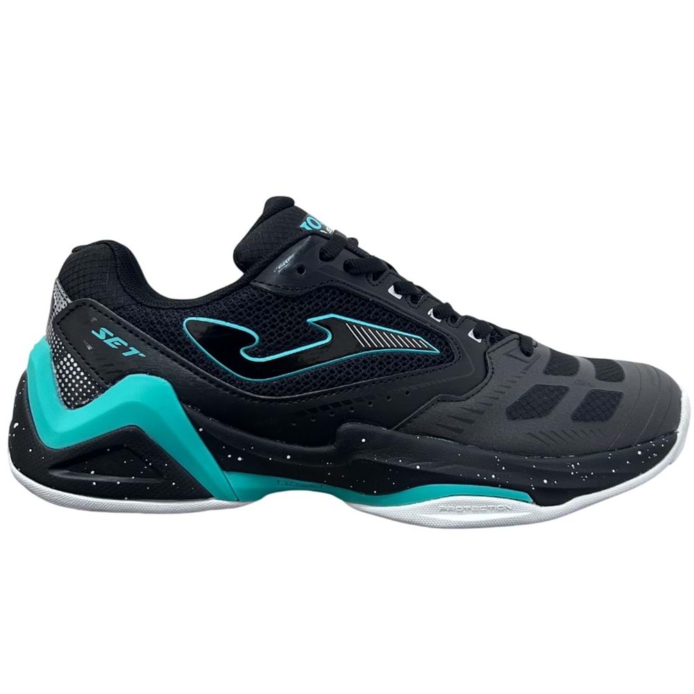 Joma Set Men 2601 Black Turquoise Spor Ayakkabı - Siyah - 41