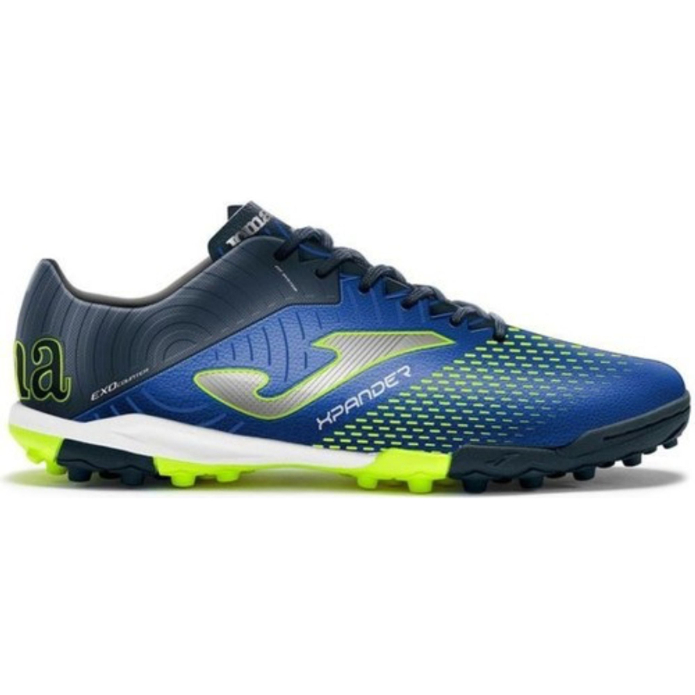 Joma Xpander 2301 Royal Green Fluor Turf Halı Saha Ayakkabısı - Mavi - 40