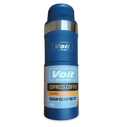 Voit Express Coffee Termos 510 ML - Mavi - STD