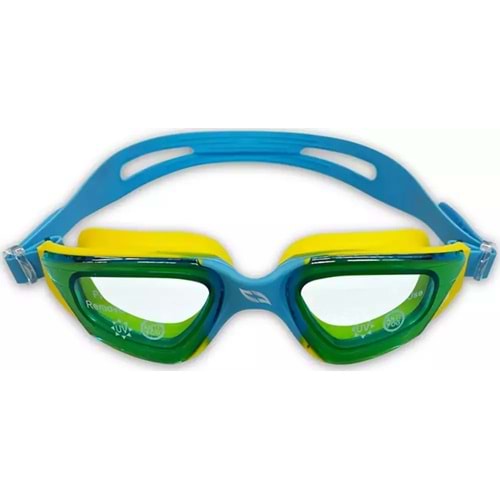 Voit Zoom Çocuk Yüzücü Gözlüğü Sarı-Mavi