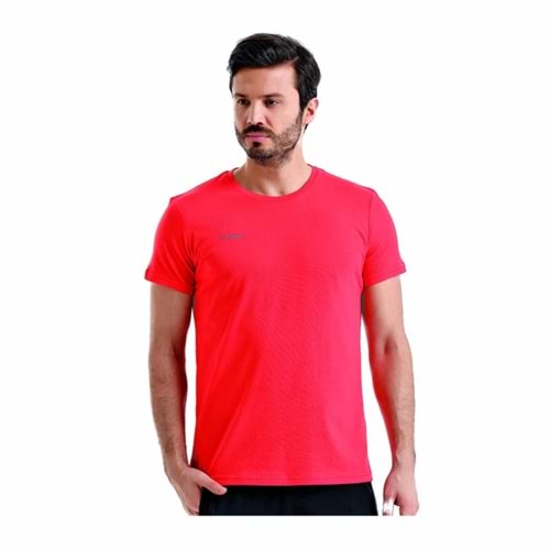 Uhlsport T-Shirt Pamuklu Sıfır Yaka Marvin - Kırmızı - XL
