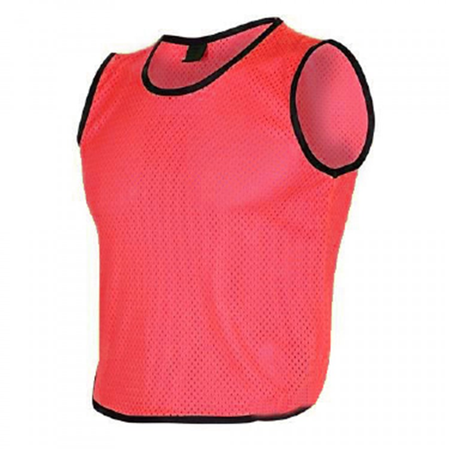Antrenman Yeleği Bip Fileli - Pembe - XL