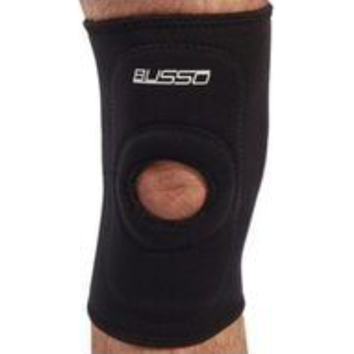 Busso Neopren Dizlik Ortası Açık 6721 - Siyah - L