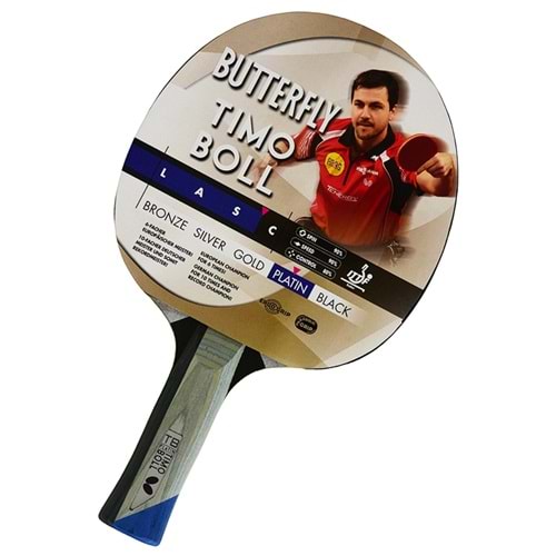 Butterfly Platin Timo Boll Masa Tenisi Raketi