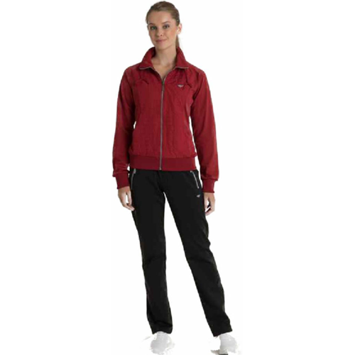 Crosstime Bayan Dalgıç Eşofman Takımı - Bordo - XL