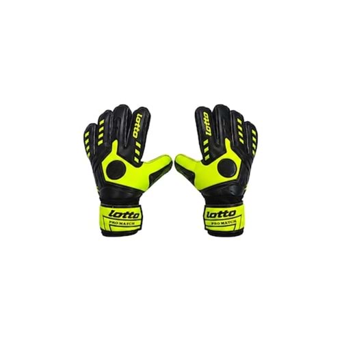 Lotto GK Pro Match-Training Kaleci Eldiveni - Sarı-Siyah - 7