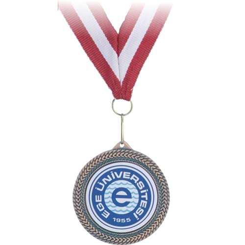 Madalya Kurdelalı 5,5cm - Bronz - STD