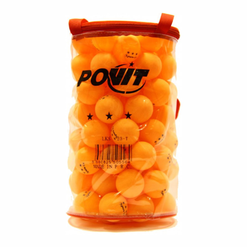 Povit Masa Tenisi Topu 100Lü Kutu - Turuncu - STD