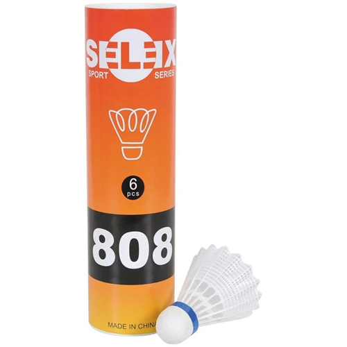 Selex Badminton Topu 6Lı Kutu 808