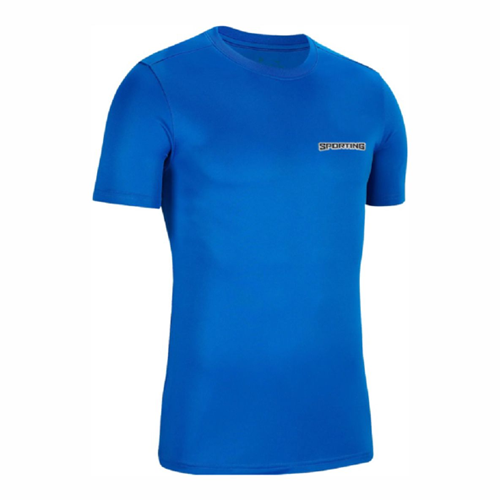 Sporting Basic Sıfır Yaka T-Shirt - Saks Mavi - M