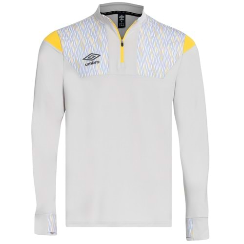 Umbro Diamond Training Sweat Antrenman Tek Üst - Gri - 3XL