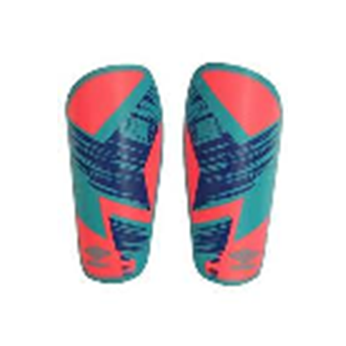 Umbro Shin Guard Straps Tekmelik Cırtlı - Pembe-Mavi - S
