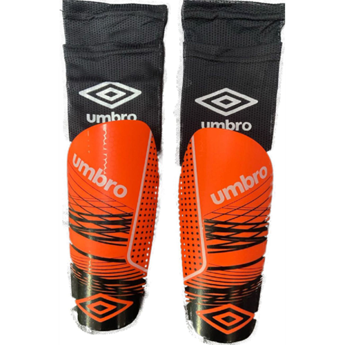 Umbro Shin Guard Tekmelik Çoraplı 21035U - Turuncu-Siyah - M