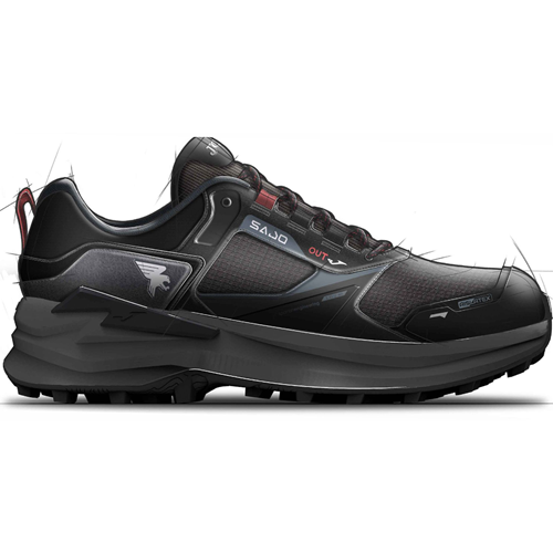 Joma Sajo Men 2301 Aislatex Outdoor Spor Ayakkabı - Siyah - 40