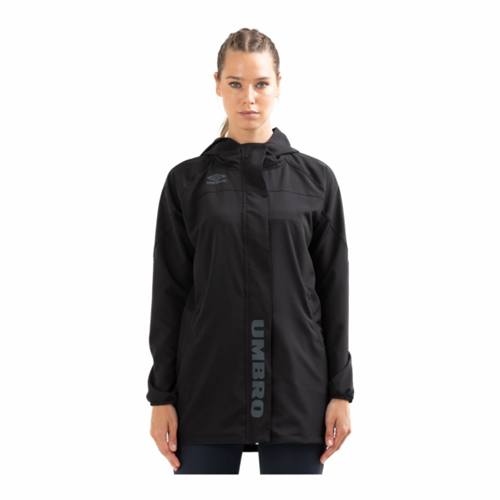 Umbro Vlett Sport Sweat Bayan Tek Üst Eşofman Kapşonlu - Siyah - L