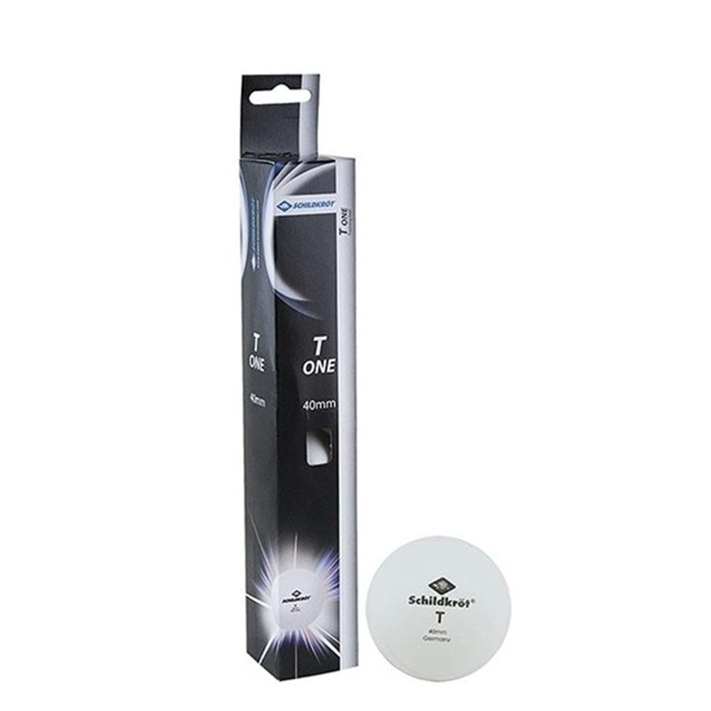 Donic Schildkröt Masa Tenisi Topu Süper 1 Yıldız 6 lı Beyaz