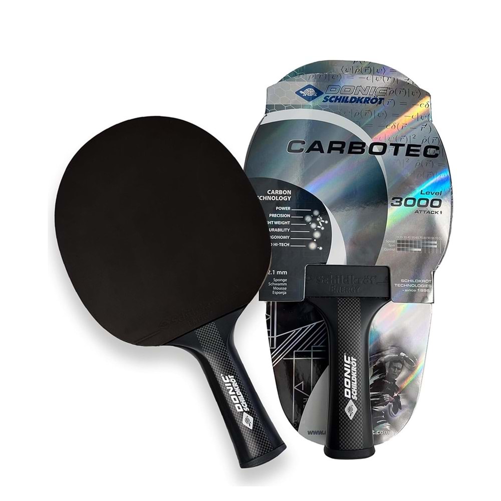 Donic Schildkröt Masa Tenisi Raketi Carbotec 3000