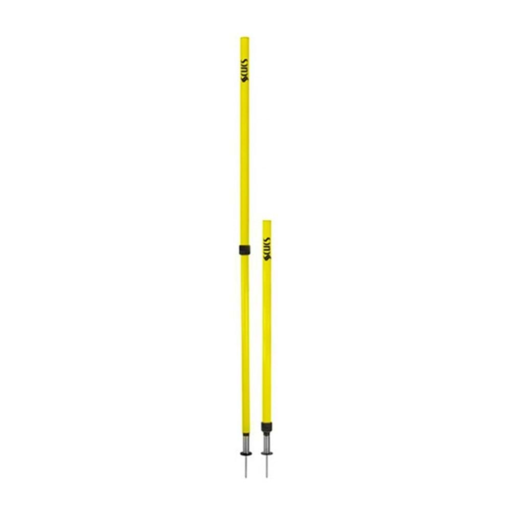 Scucs Slalom Çubuğu Yaylı Teleskopik Çantalı Set 6 Lı - Sarı - STD
