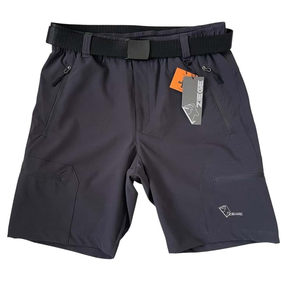 Ziege Natur Outdoor Şort - Antrasit - S