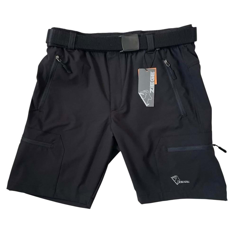 Ziege Natur Outdoor Şort - Siyah - S